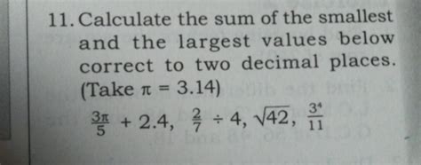 SOLVED: Find the sum of the largest six.